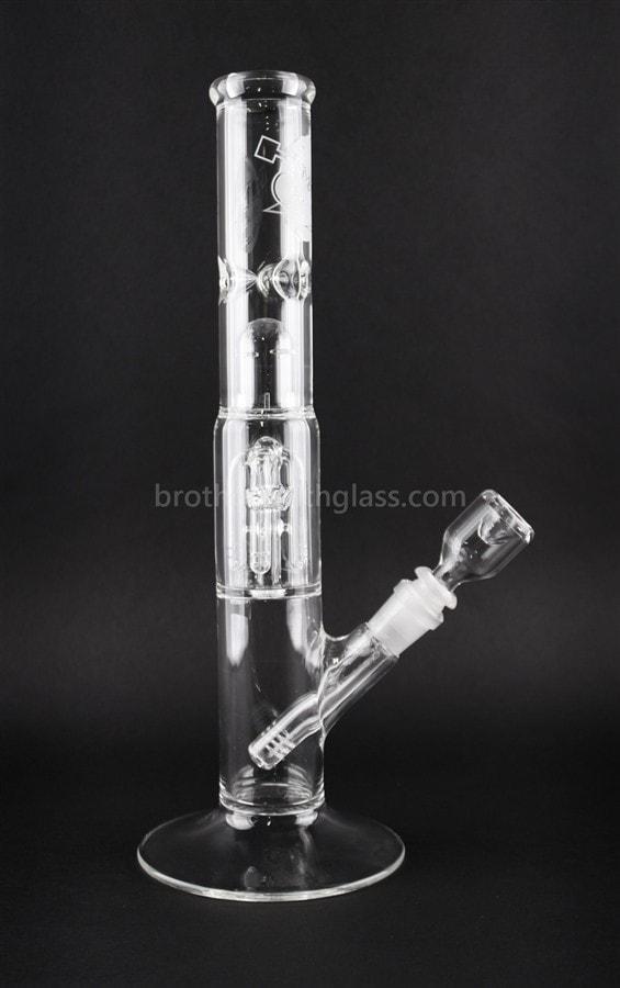 Glass pipes HVY Glass Straight 4 Arm Tree Perc Water Pipe