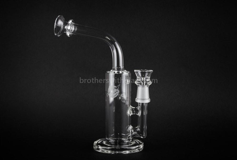Dab rigs HVY Glass Natural Mini Can Bent Neck Dab Rig - Clear