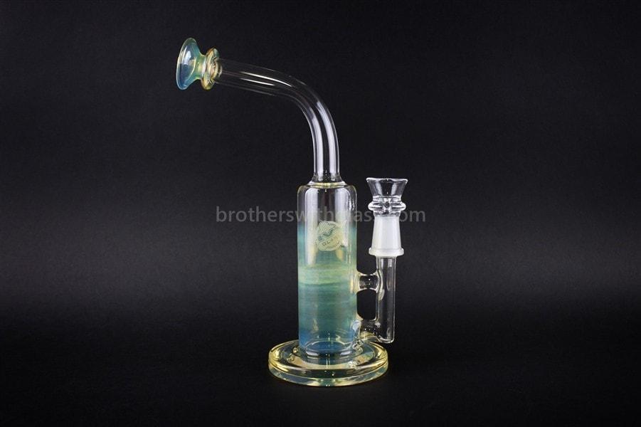 Dab rigs HVY Glass Natural Mini Can Bent Neck Dab Rig - Fumed