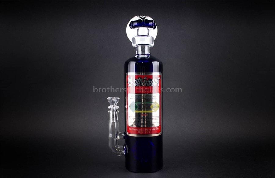 Glass pipes Mathematix Glass NOS Tank Bubbler Water Pipe
