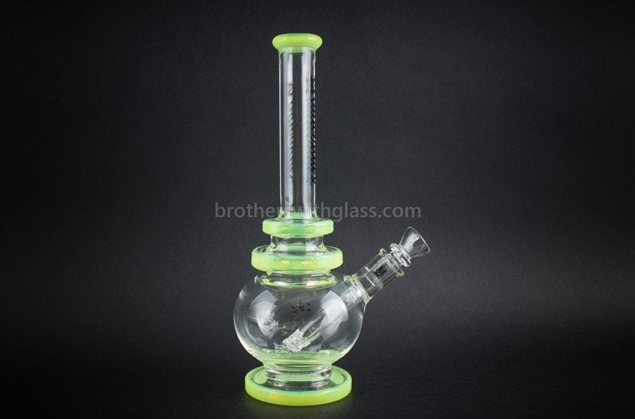 Glass bongs Mathematix Glass Genie Bottle Bong with Slyme Trim