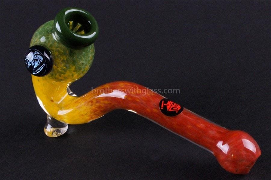 Hand pipe Mathematix Glass Rasta Frit Laid Back Sherlock Hand Pipe