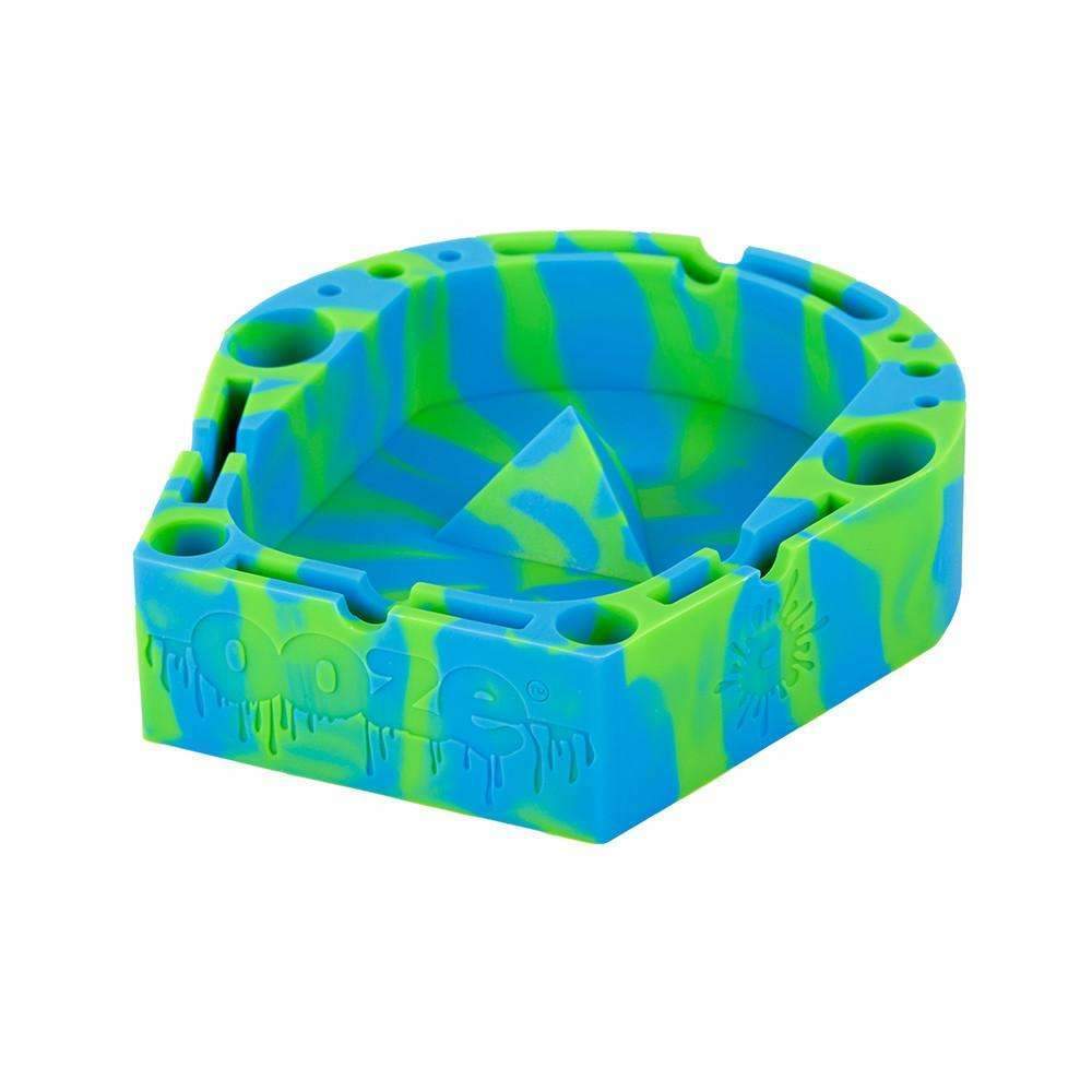 Ashtray Ooze Banger Tray - Green/Blue