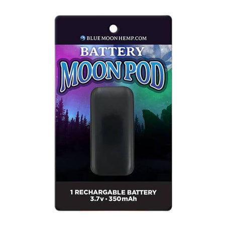 CBD Vape Pens Blue Moon Hemp - CBD Device - Moon Pod Rechargeable Battery