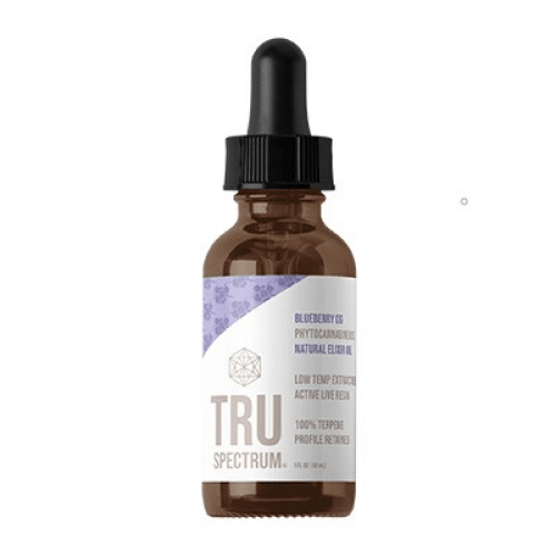 CBD Tinctures TruSpectrum Tincture Oil Blueberry OG-150 mg