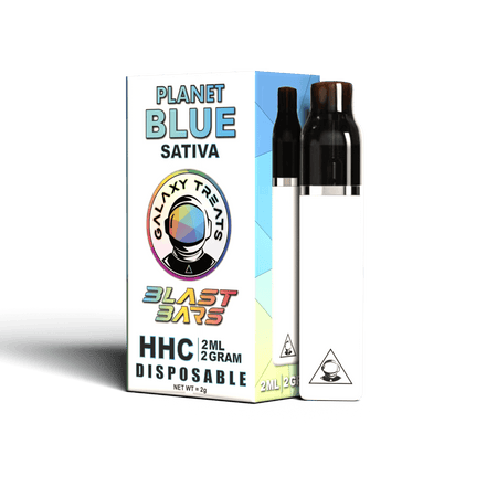 HHC DISPOSABLE PLANET BLUE 2ML | Galaxy Treats