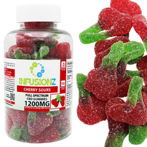 Cherry Sours – CBD Sour Gummies