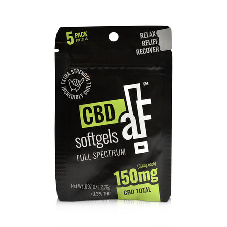 CBDaF! SOFTGELS 150MG 5CT