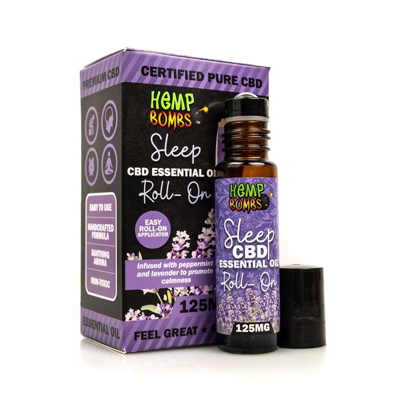 CBD Essential Oil Roller – Sleep Blend