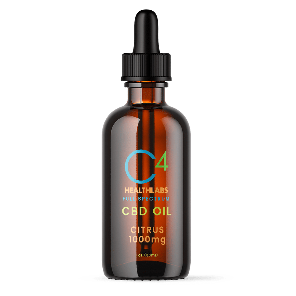 C4 Healthlabs - Organic Full Spectrum Hemp Extract CBD Oil – Citrus