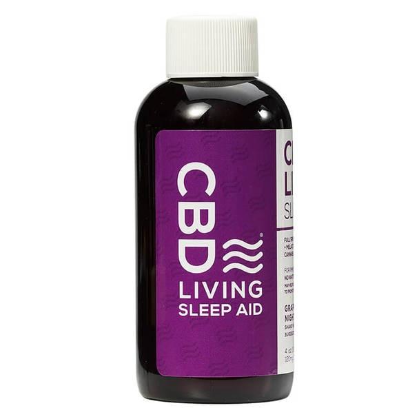 CBD Edibles CBD Living - CBD Drink - Grape Syrup Sleep Aid - 120mg