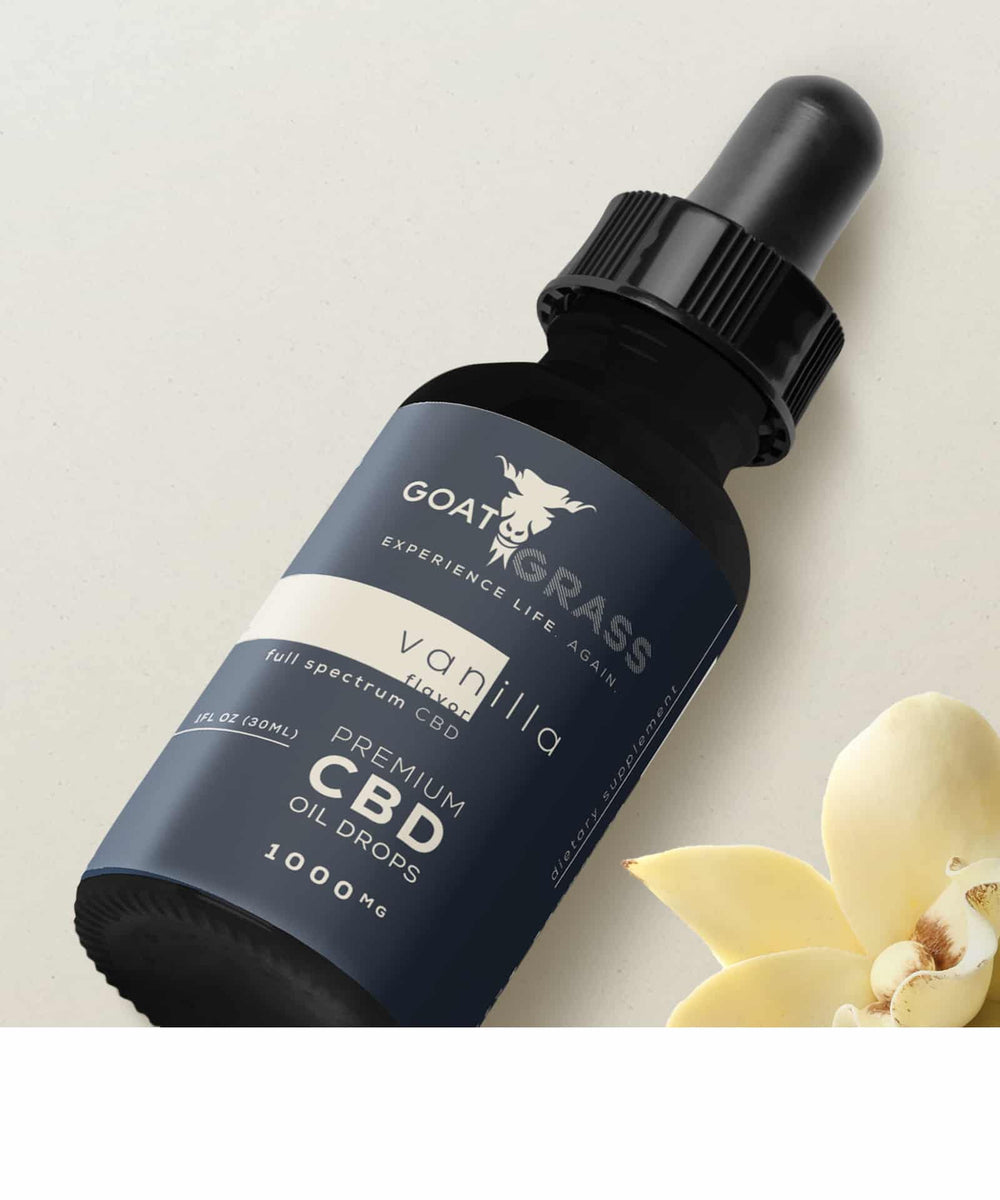CBD Oil CBD Oil Drops – Vanilla