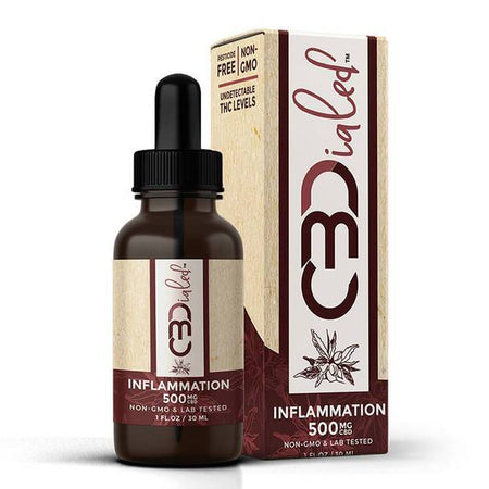 CBD Tinctures CBDialed - CBD Tincture - Inflammation - 500mg