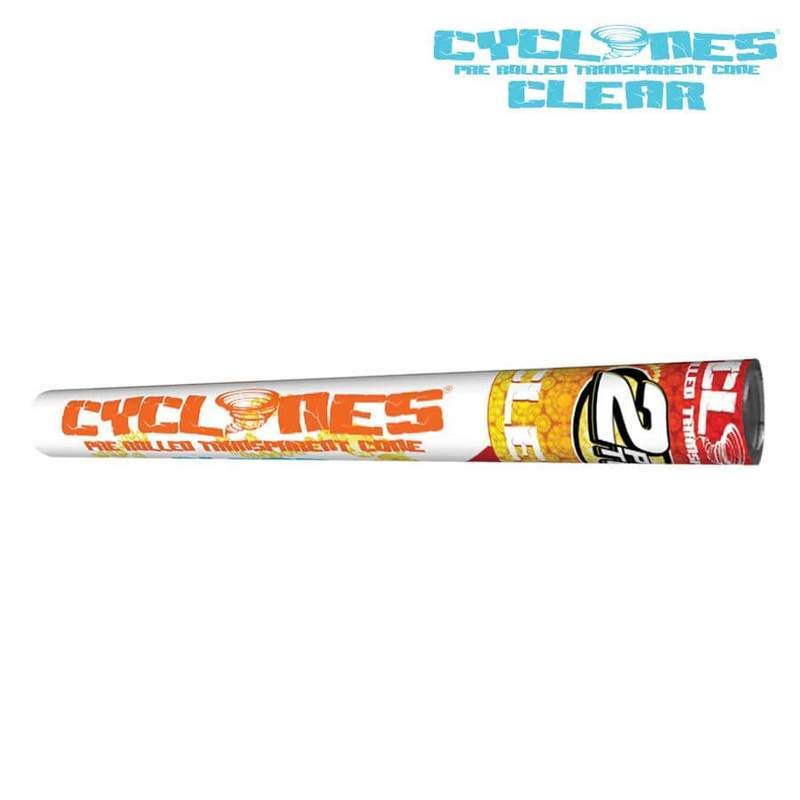 Rolling papers Cyclones Clear Cones 2x Pimperschnaps