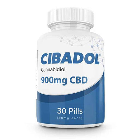 CBD Capsules Cibadol - CBD Soft Gels - Full Spectrum 30 Count - 900mg