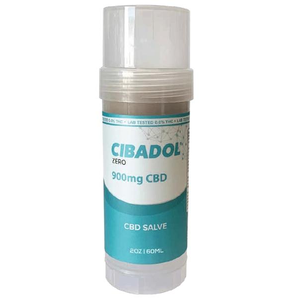 CBD Cream Cibadol ZERO - CBD Topical - Extra Strength Salve - 900mg