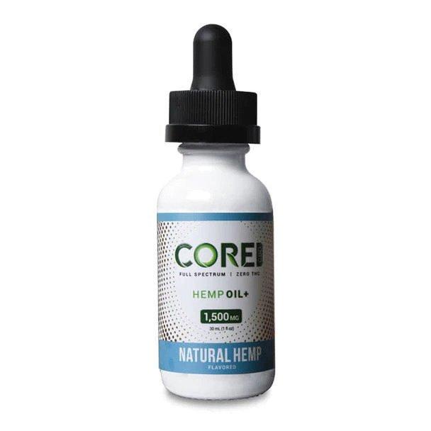 CBD Tinctures Core CBD - CBD Tincture Oil - Natural Hemp - 250mg-1500mg