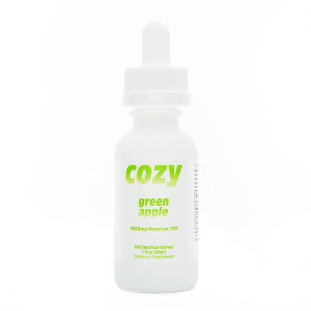 CBD Tinctures Cozy - CBD Tincture - Green Apple - 1000mg