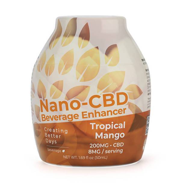 CBD Edibles Creating Better Days - CBD Drink Mix - Tropical Mango - 200mg