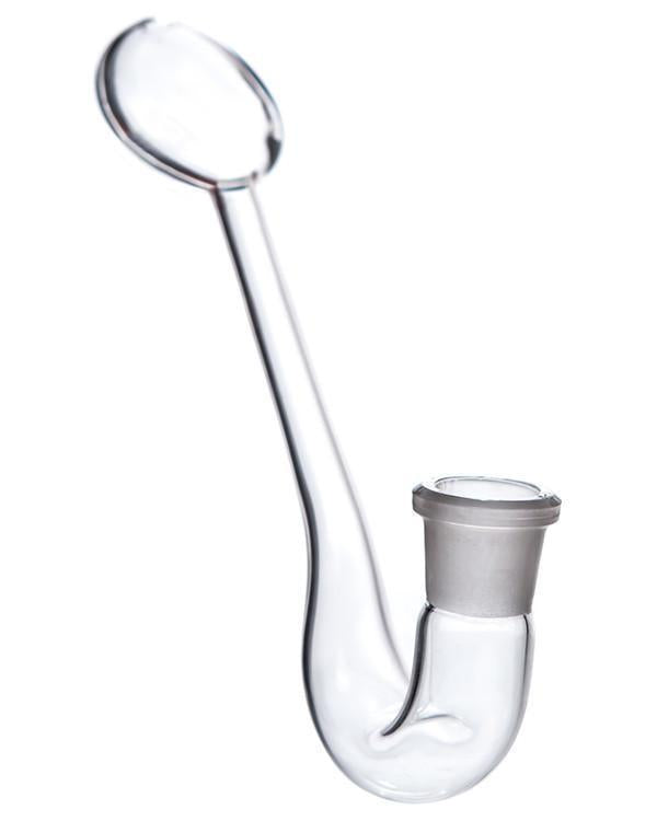 Glass Adapter J-Hook Adapter with Rounded Mouthpiece