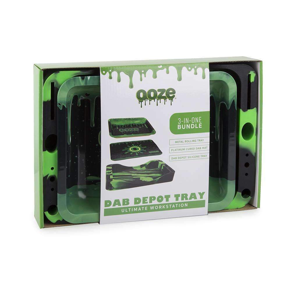 rolling tray Ooze Dab Depot Tray 3 in 1 Bundle