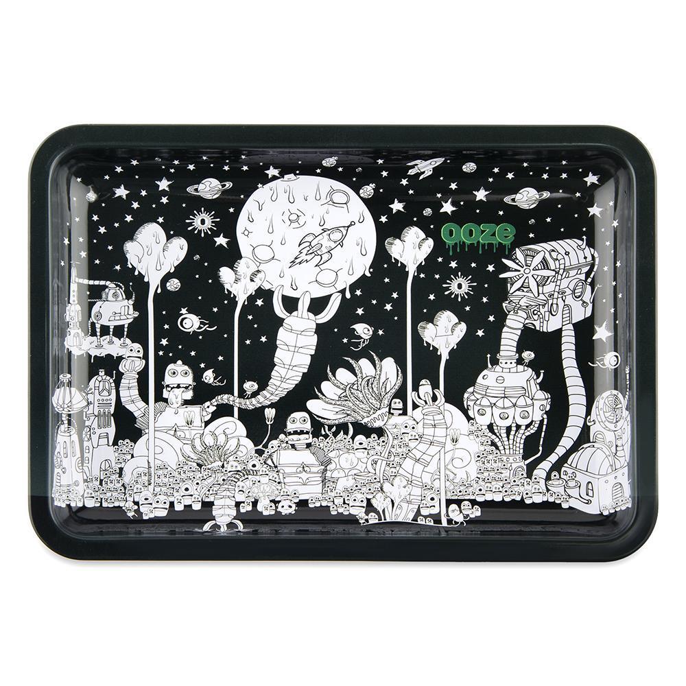 rolling tray Ooze Rolling Tray - Metal - Dystopia