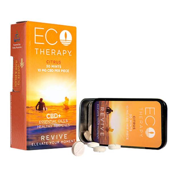 CBD Edibles ECO Therapy CBD - CBD Edible - Revive Mints - 10mg