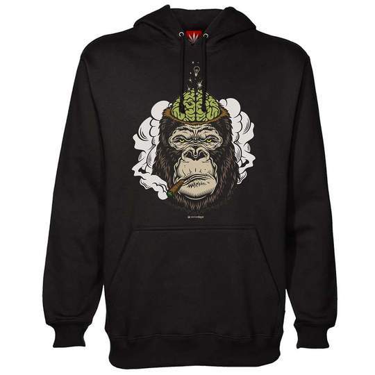 hoodies Men's Enlightened Gorilla Hoodie