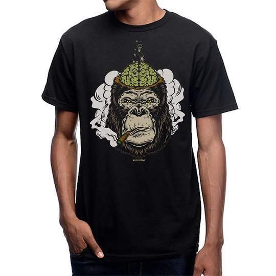 t-shirts Men's Enlightened Gorilla Tee