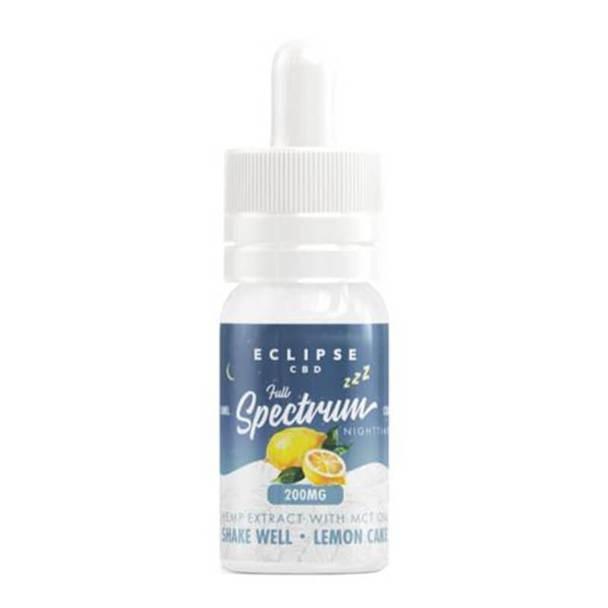 CBD Tinctures Eclipse CBD - CBD Tincture - Lemon Cake Night Time - 200mg-1000mg