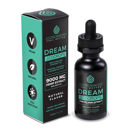 CBD Tinctures Eco Sciences - CBD Tincture - ECODROPS Dream 30ml - 1500mg