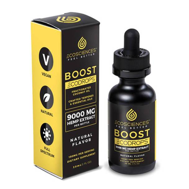 CBD Tinctures Eco Sciences - CBD Tincture - ECODROPS Boost 30ml - 1500mg