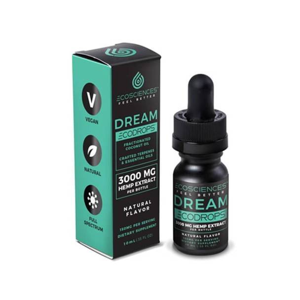 CBD Tinctures Eco Sciences - CBD Tincture - ECODROPS Dream 10ml - 500mg