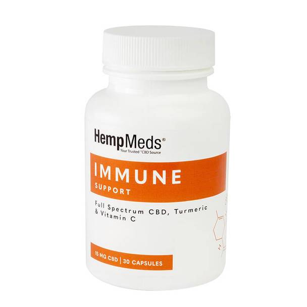 CBD Capsules HempMeds - CBD Capsules - Everyday Wellness Immune Support - 15mg