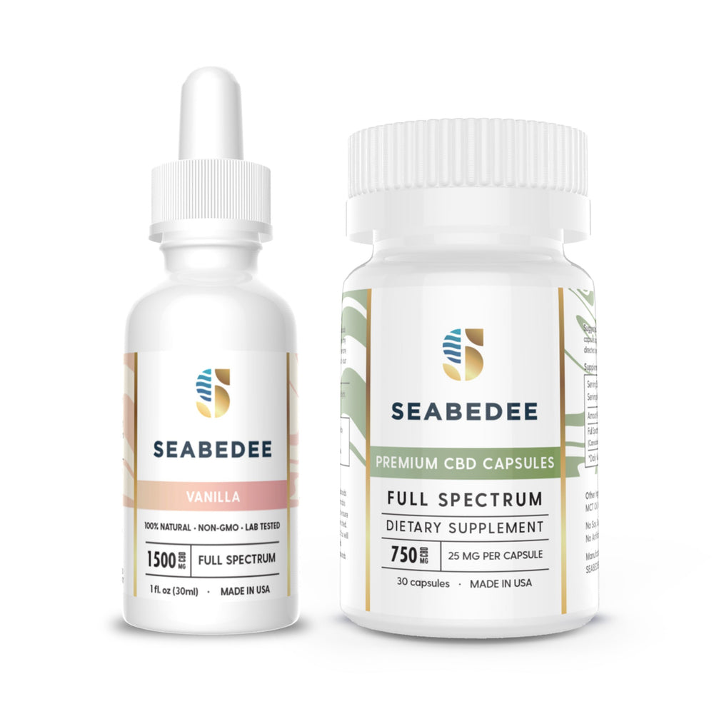 CBD Pain Relief Seabedee - EXTRA STRENGTH BUNDLE