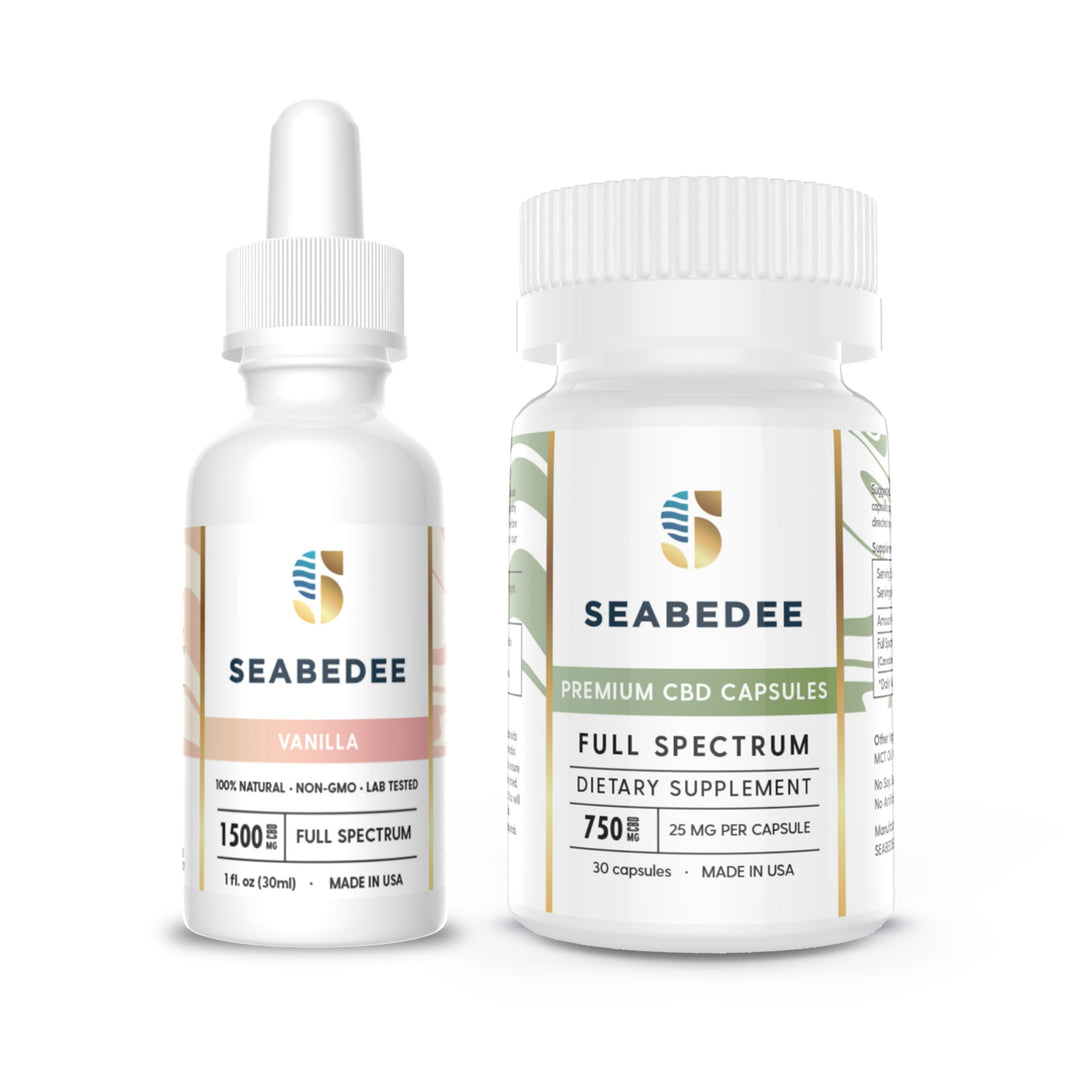 CBD Pain Relief Seabedee - EXTRA STRENGTH BUNDLE