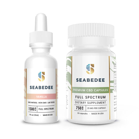 CBD Pain Relief Seabedee - EXTRA STRENGTH BUNDLE