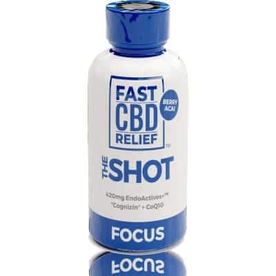 CBD for pets FAST CBD RELIEF™ Focus Liquid CBD Vitamin Shot
