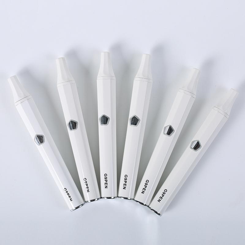 dab accessories G9 White Electric Cigarette Vape Pen