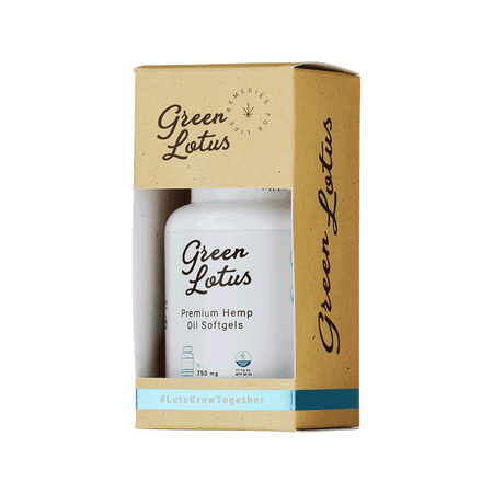 CBD CBD Green Lotus Premium Hemp Oil Softgels