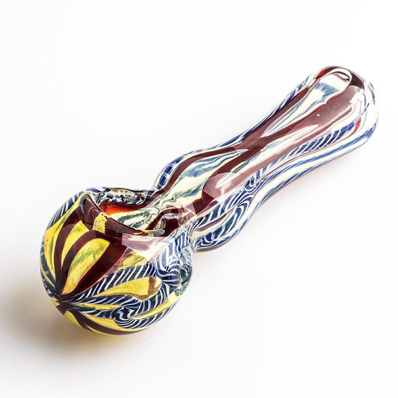 glass pipes Fumed Glass Pipe w/ Maria Ring