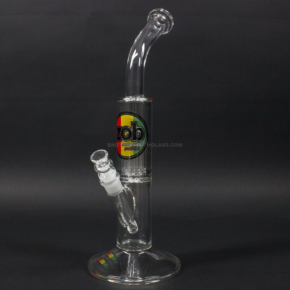 Glass pipes Zob Glass 8 Arm Tree Straight Wubbler Water Pipe