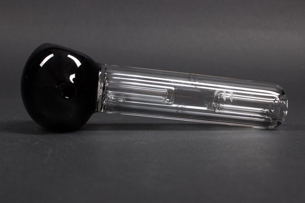 Glass pipes Chameleon Glass Spill Proof Monsoon Spubbler Water Pipe - Black