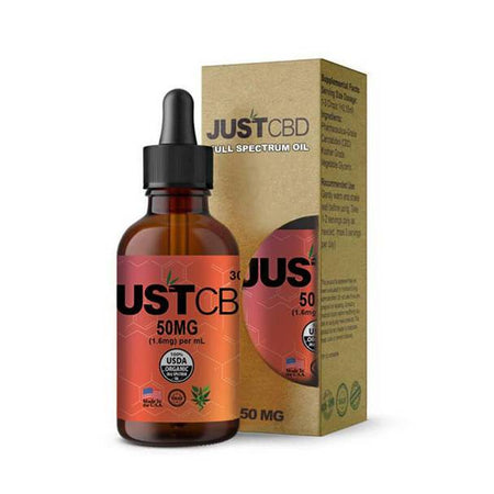 CBD Tinctures JustCBD - CBD Tincture - Full Spectrum Oil - 50mg-1500mg