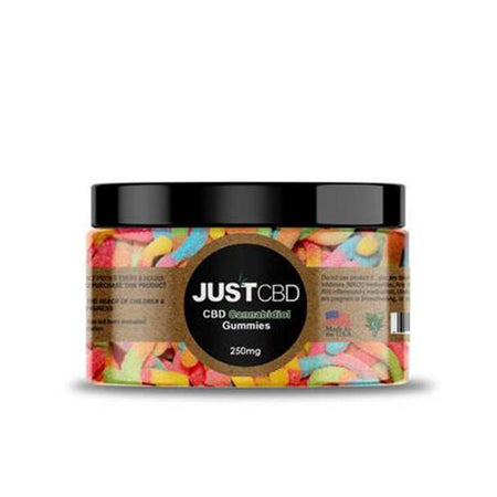 CBD Edibles JustCBD - CBD Edible - Sour Worms Gummies - 10mg