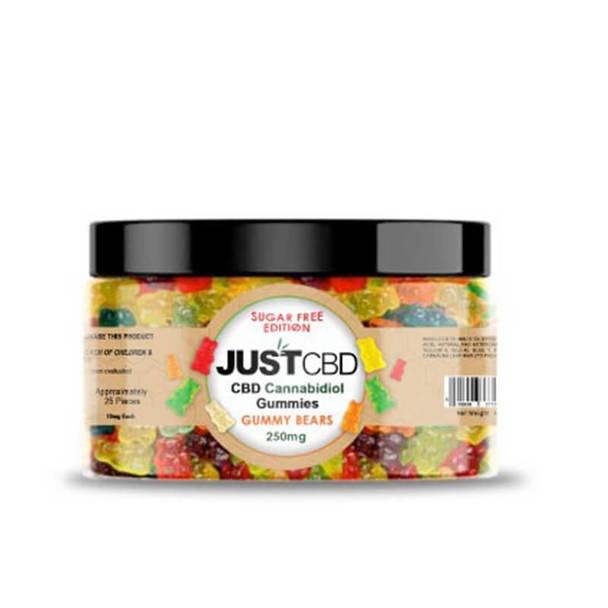 CBD Edibles JustCBD - CBD Edible - Sugar Free Gummies - 10mg