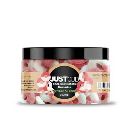 CBD Edibles JustCBD - CBD Edible - Watermelon Rings Gummies - 10mg