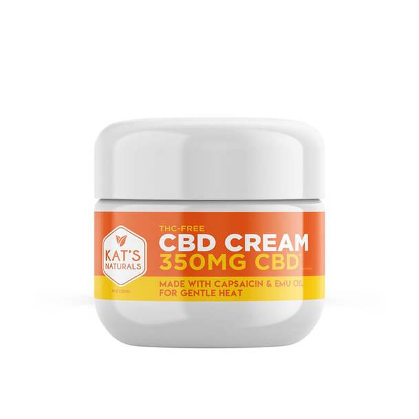 CBD Cream Kat's Naturals - CBD Topical - Capsaicin Cream - 350mg-1400mg