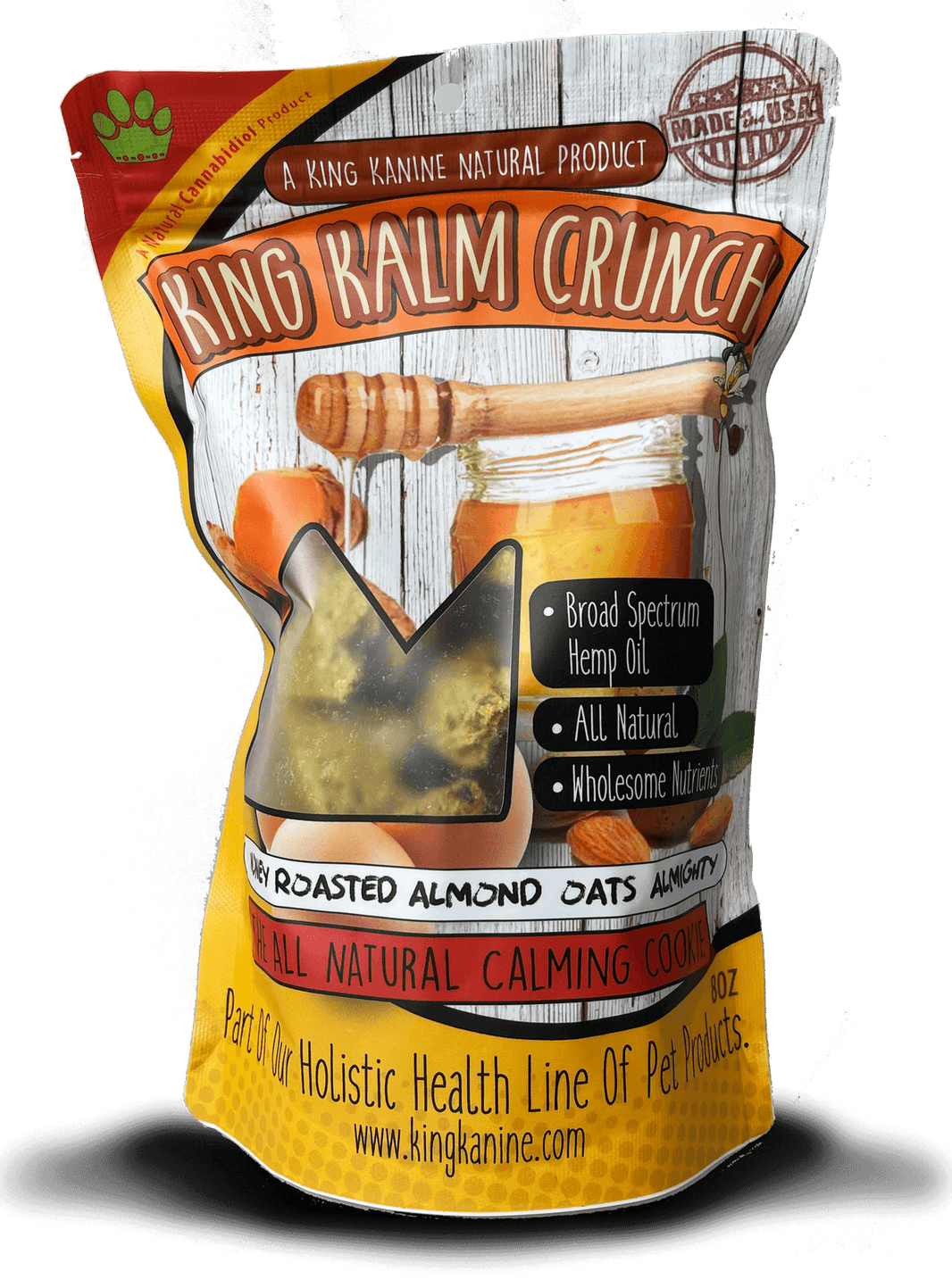 KING KALM™ Crunch - Honey Oats