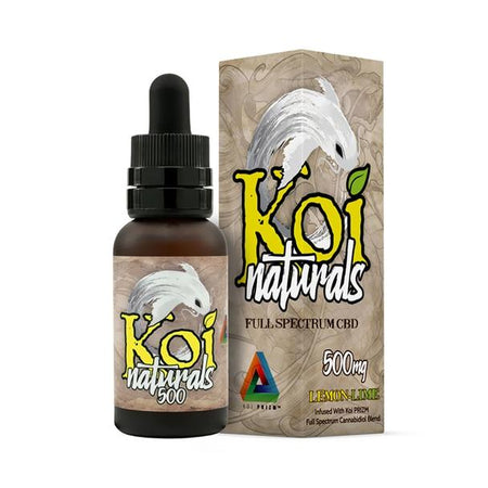 CBD Tinctures Koi CBD - CBD Tincture - Koi Naturals Lemon Lime 30ml - 250mg-2000mg